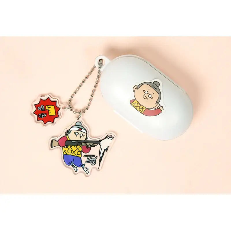 My Daughter Is a Zombie - Acrylic Keyring - Webtoon Friends - Keychains - Harumio