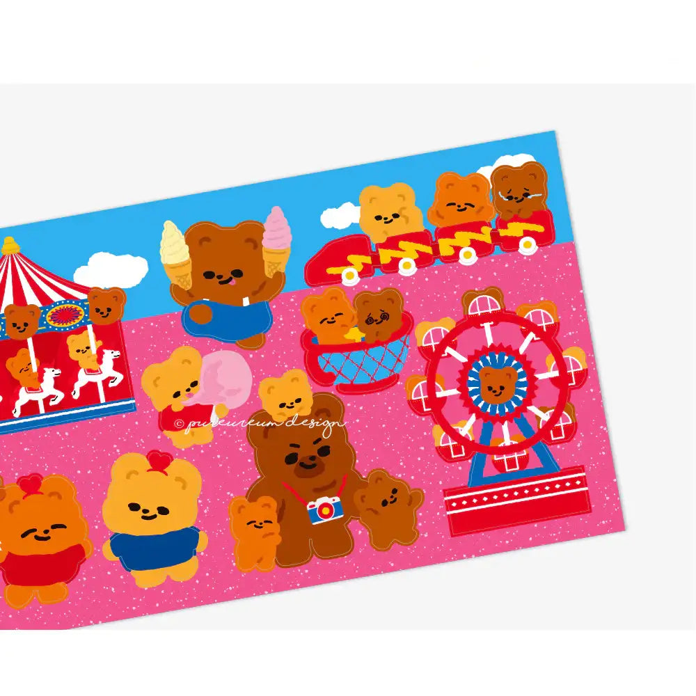 Pureureumdesign - Cupid Bear Amusement Park Pack - Pureureumdesign - Home & Living, Accessories - Harumio