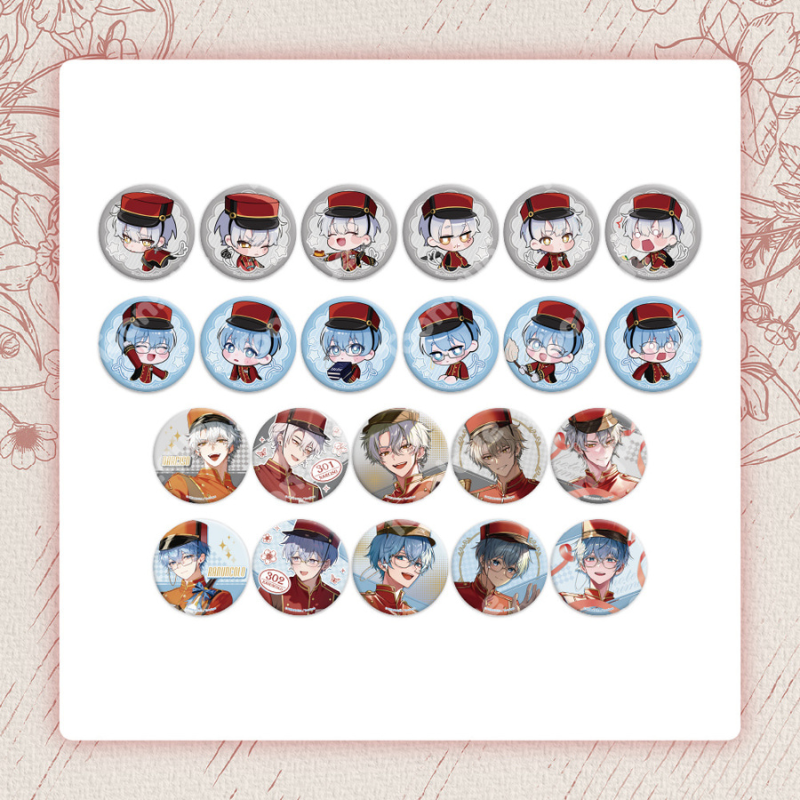 Psycode Oversleep & Yeon-i x Toonique - Illustration Can Badge (Random)