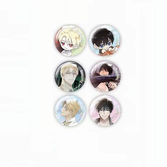 Guiding Hazard x Mofun - Park Button Can Badge Set(random 2p) - Mofun - Can Badge - Harumio