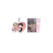 Ma Jeung ji x Mofun - Love Plan Keyring & Photocard Set - Ma Jeung ji x Mofun - Acrylic Keyring - Harumio