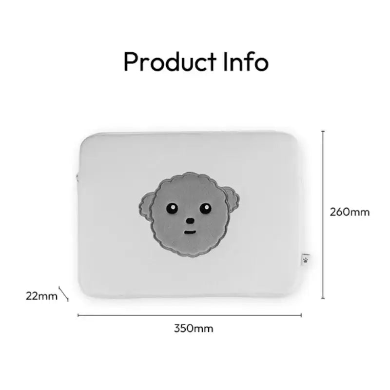 Maru Is a Puppy - Laptop Pouch - Webtoon Friends - Tablet Pouch - Harumio