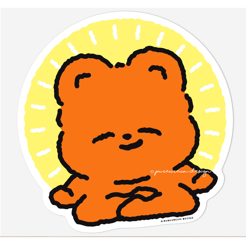 Pureureum Design - Cupid Bear Work Life Mouse Pad