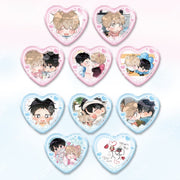Hyung's Omega x Toonique - Heart Can Badge (Random)