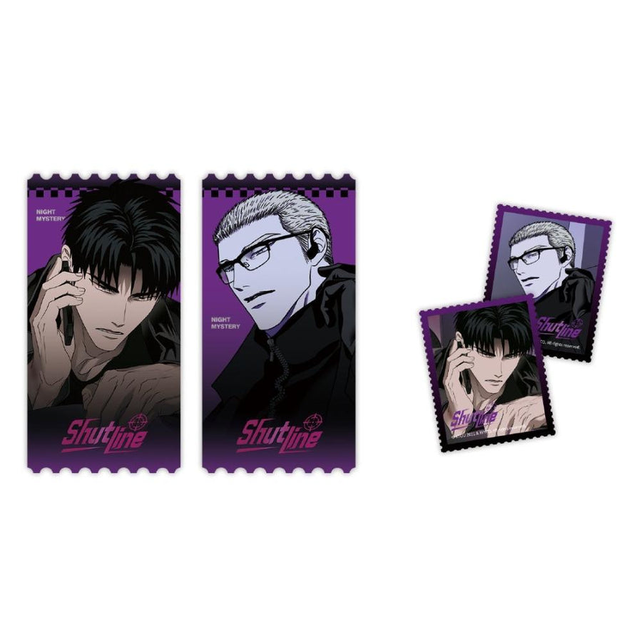 Shutline - 'Dark Night Mystery' Acrylic Ticket Set - Shutline - acrylic ticket - Harumio