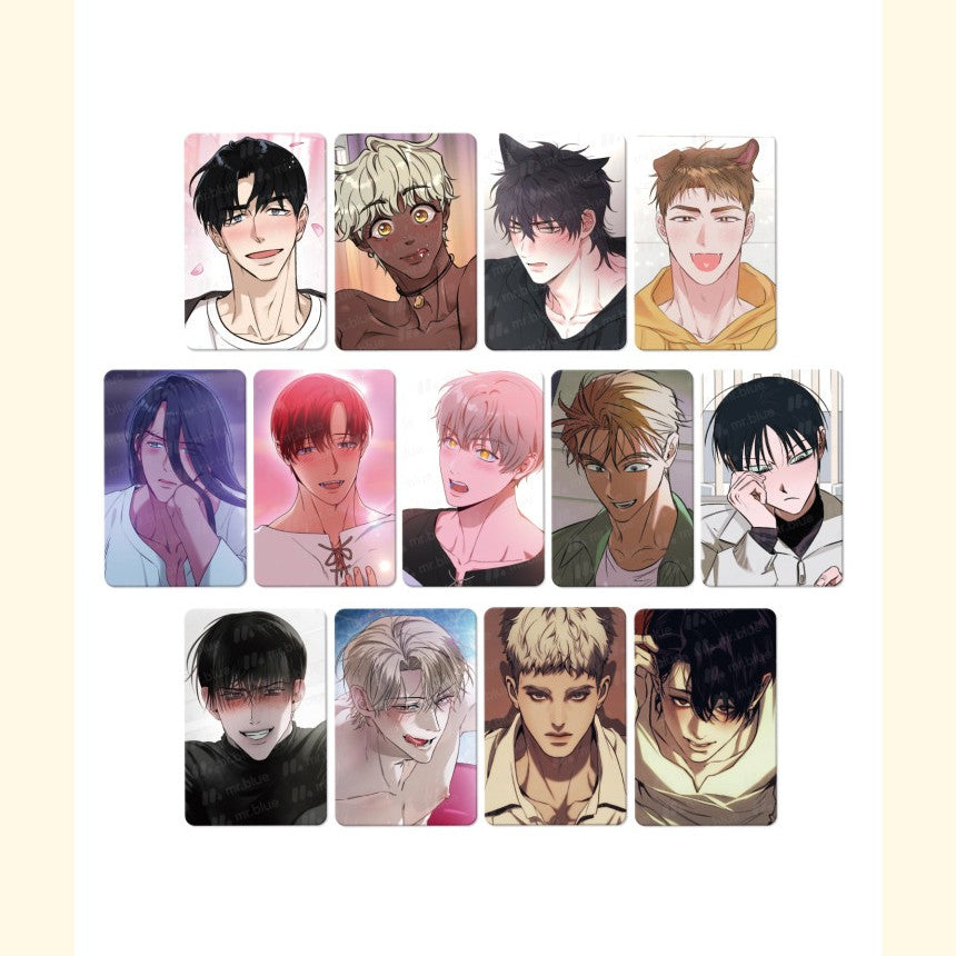 Bulkkun Bulkkun Bakery - 3-piece Photocard Set (Random) - Mr. Blue - Photocard - Harumio