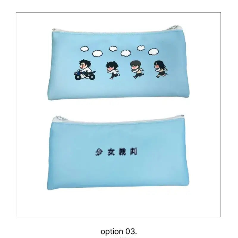 Girl's Trial - Suede Pencil Case - ARTRANK - Pencil Case - Harumio