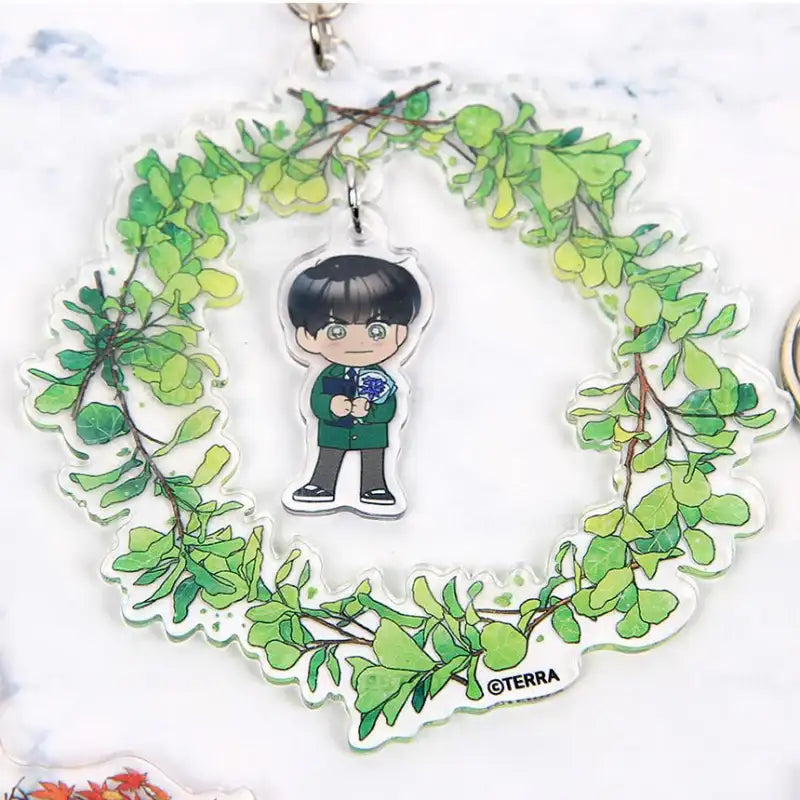 Spinach Bouquet - Acrylic Keyring - Webtoon Shop - Acrylic Keyring - Harumio
