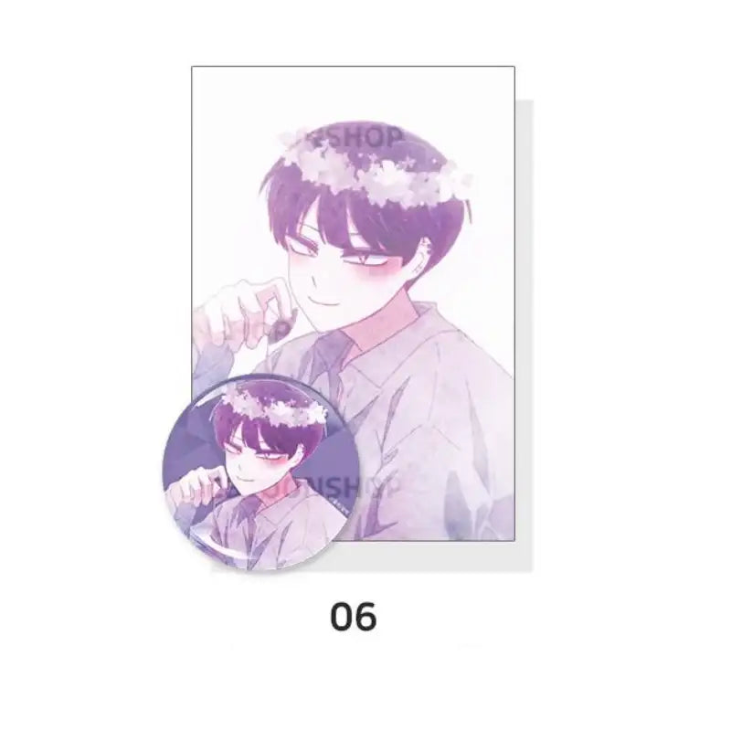 Surplus Commando - Postcard & Pin Button Set - Webtoon Shop - Accessories, Stationery - Harumio
