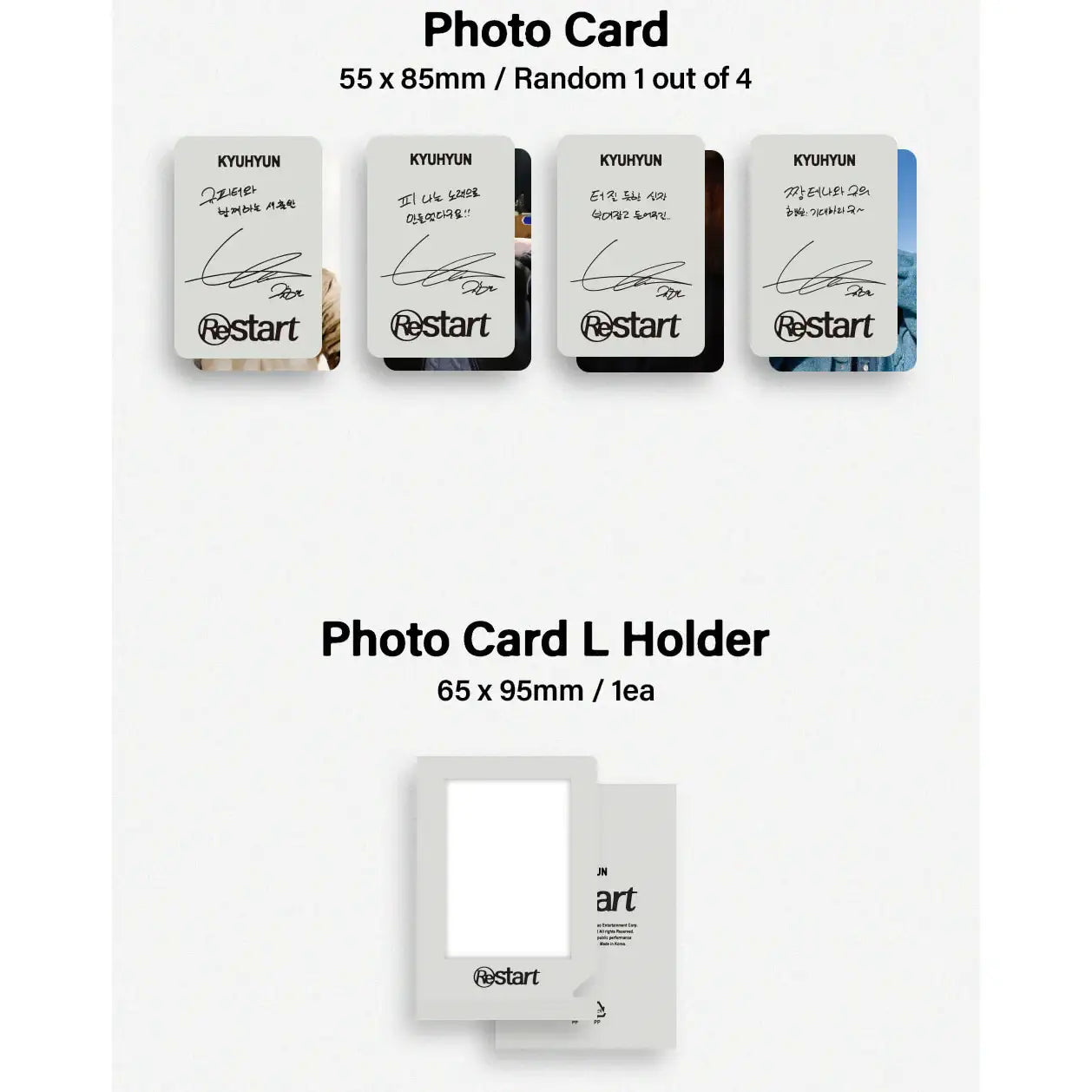 KYUHYUN - Restart : EP Album - Kakao Entertainment / Antenna - Album - Harumio
