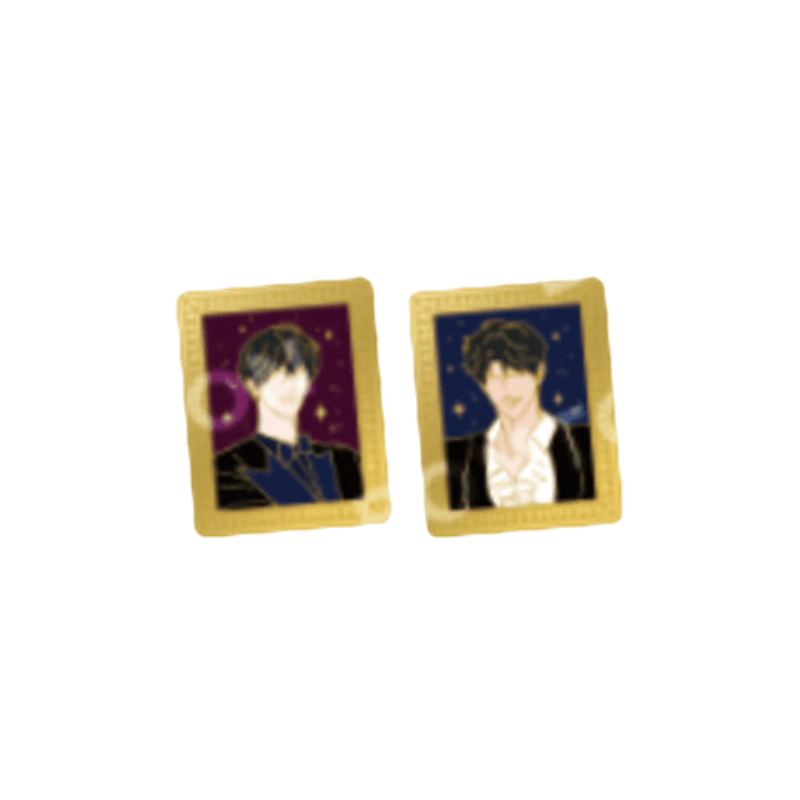 BOM CINEMA TOWN - Metal Badge Set - BOMTOON - Metal Badge - Harumio