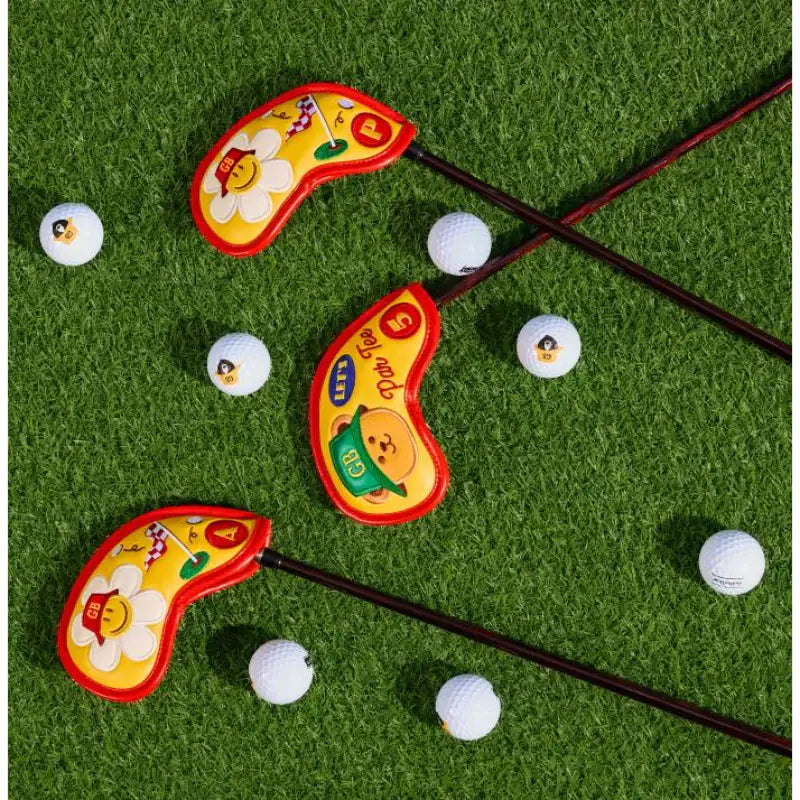 Wiggle Wiggle X Golden Bear - Iron Head Cover - Wiggle Wiggle - Golf Accessories - Harumio