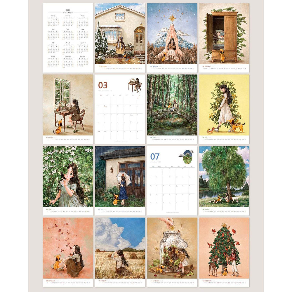 2025 AEPPOL Forest Girl Diary : Planner and Calendar (tumblbug) - AEPPOL - Manhwa - Harumio