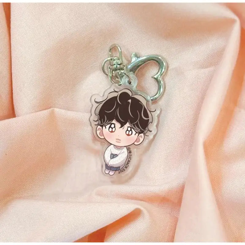 Hair Raising Desires - Acrylic Keyring - Crack Webtoon - Acrylic Keyring - Harumio