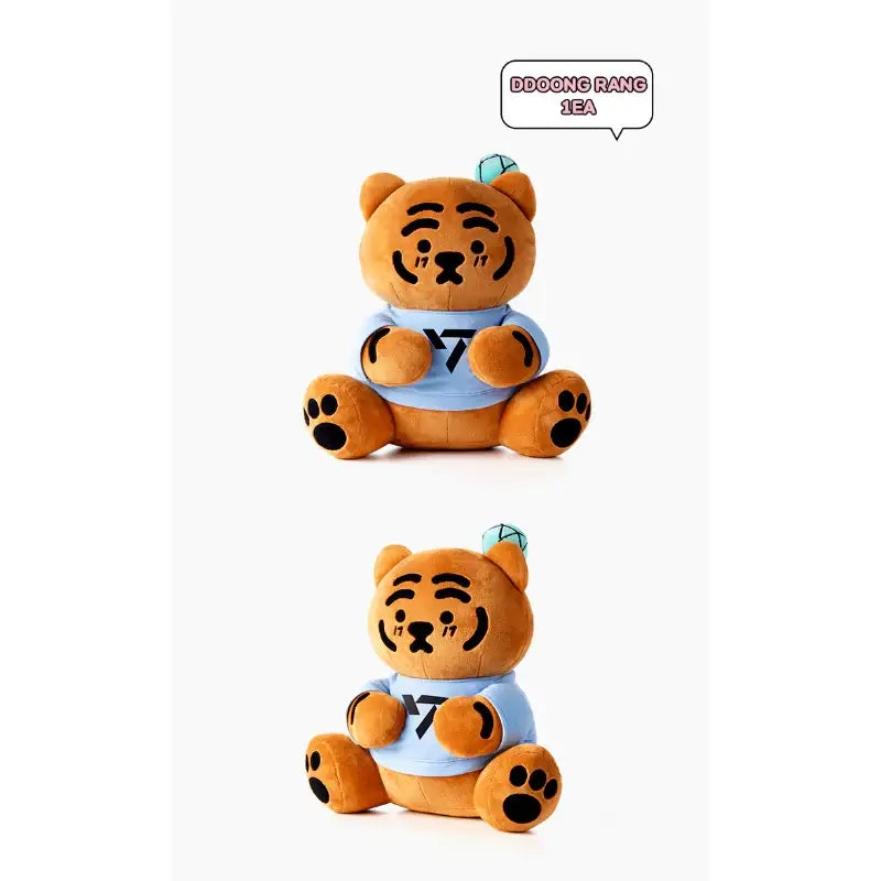 Seventeen - Bongbongee X Muzik Tiger - Plush Toy Set - SEVENTEEN - Plush doll - Harumio