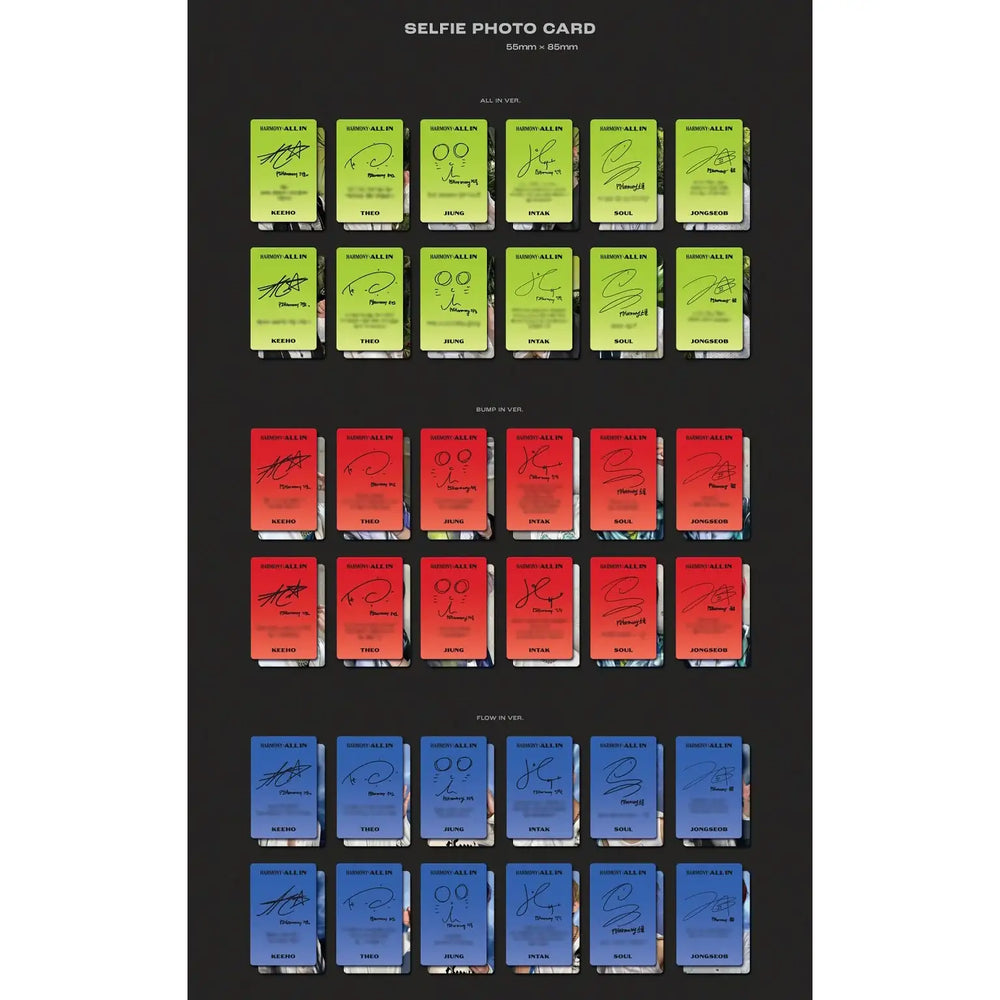 P1Harmony - Harmony : All In : 6th Mini Album - P1Harmony - Album - Harumio