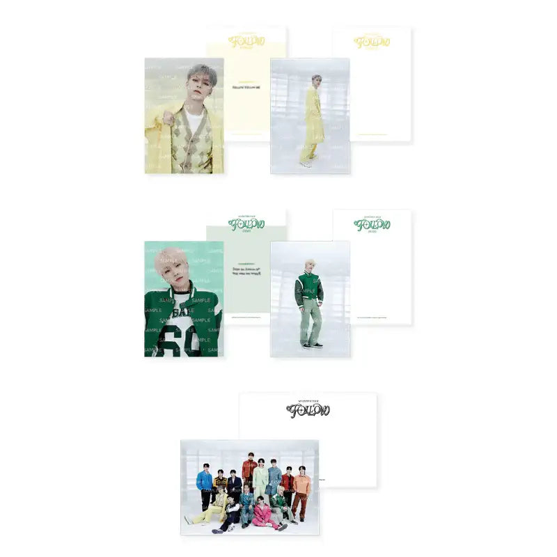 SEVENTEEN - Follow - Postcard Book - SEVENTEEN - Postcard Book - Harumio