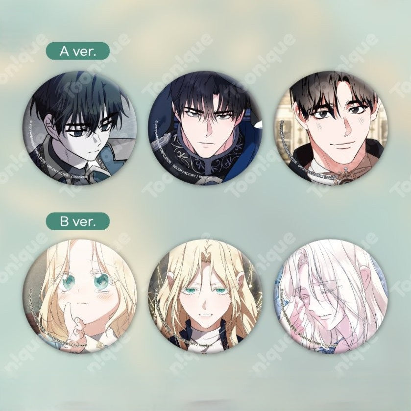 The Villainess Lives Again X Toonique - Illustration Can Badge Set