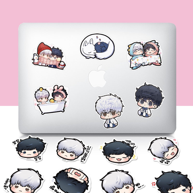 Cherry Blossoms After Winter - Favourite Big Piece Sticker No. 1 Emoticon Set A