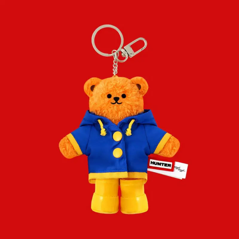 HUNTER x Wiggle Wiggle - Wiggle Bear Toy Keyring - Wiggle Wiggle - Doll Keyring - Harumio
