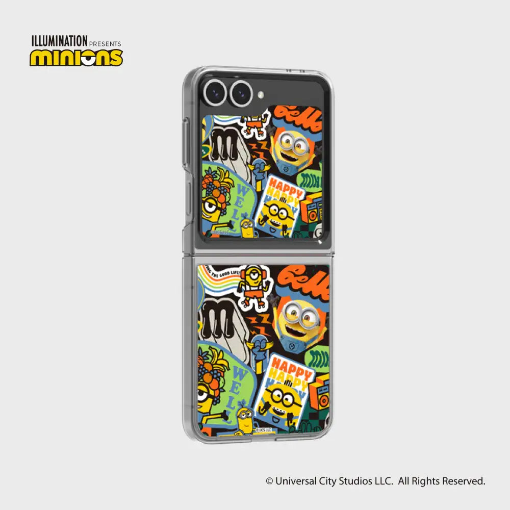 SLBS - Minions Flip Suit Card (Galaxy Z Flip6) - SLBS - flip suit card - Harumio