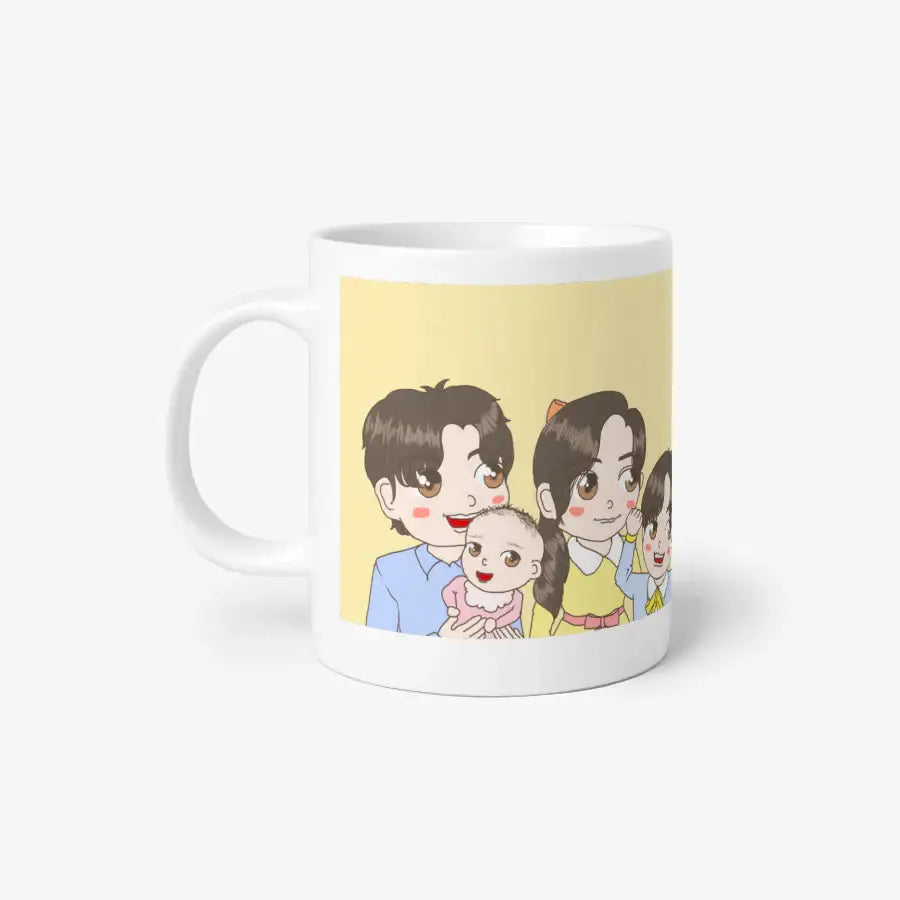 Maquihalmum - Wish Dew Family Mug - Marpple Shop - Mug - Harumio