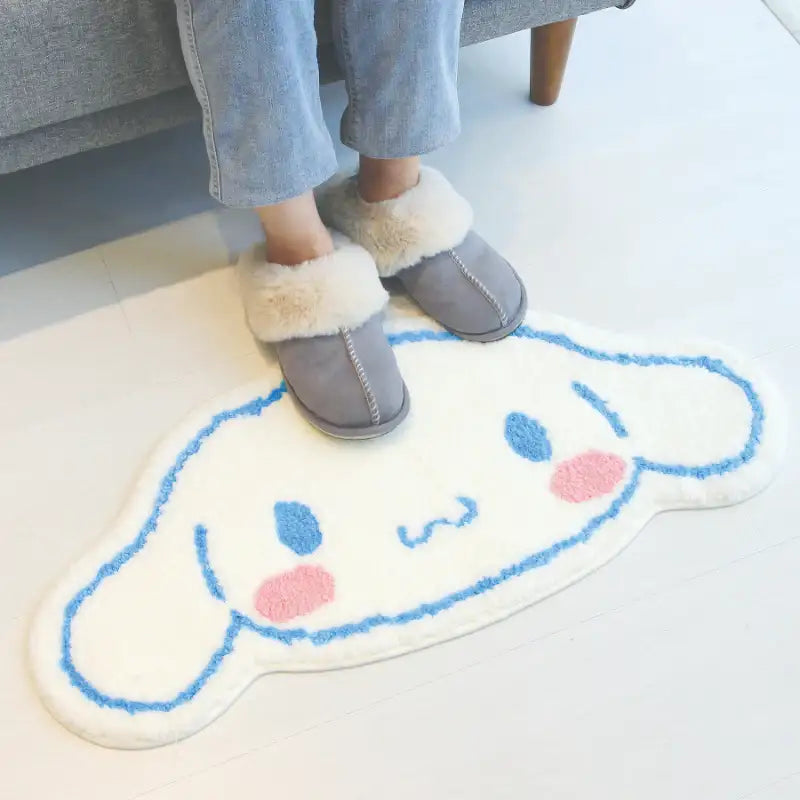 NARA HOME DECO X Sanrio - Face Rug Cutie - NARA HOME DECO - Rugs - Harumio