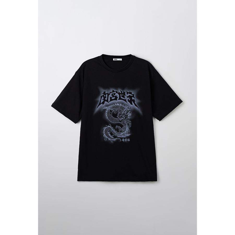 SPAO x Namgung Hyuk - Short Sleeve T-Shirt (Black) - SPAO - T-Shirt - Harumio