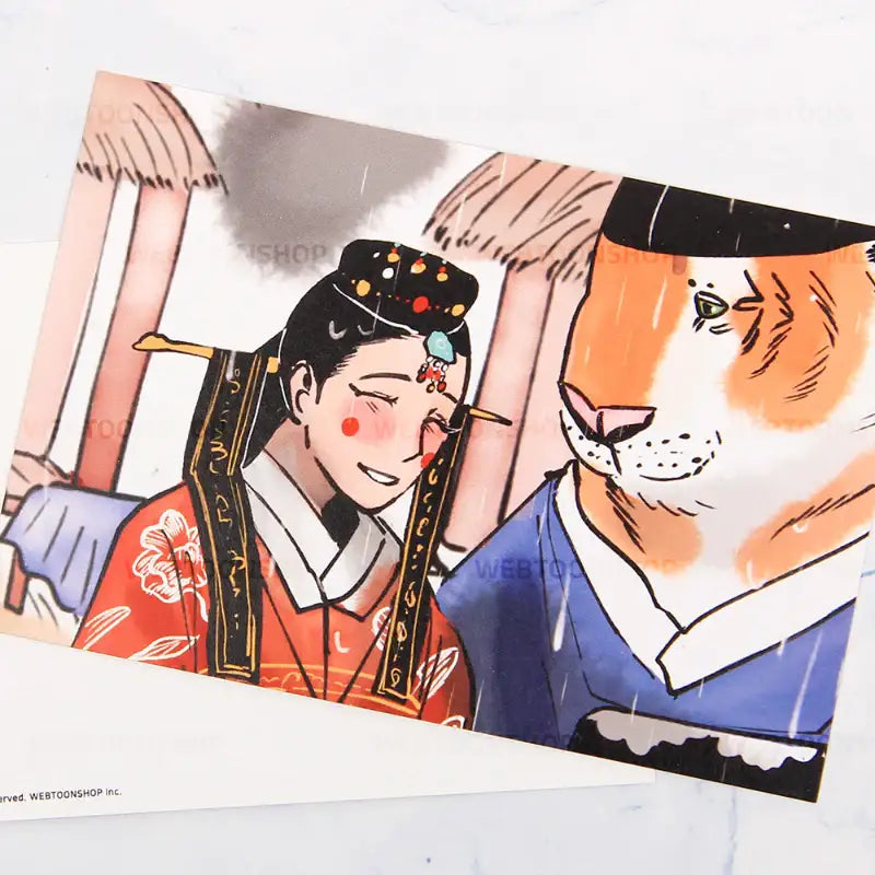 Tale of the Tiger Bride - Postcard Set - Webtoon Shop - Postcards - Harumio