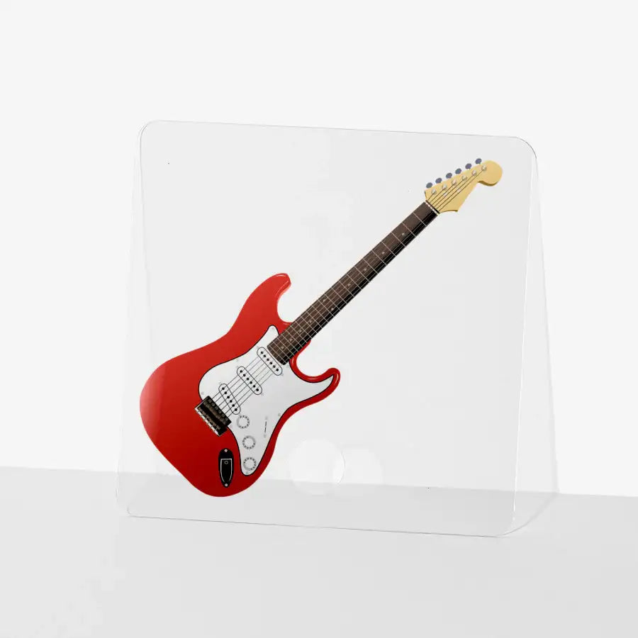 Shin Seung Wook - GUITAR Square Fan - Marpple Shop - Hand Fan - Harumio