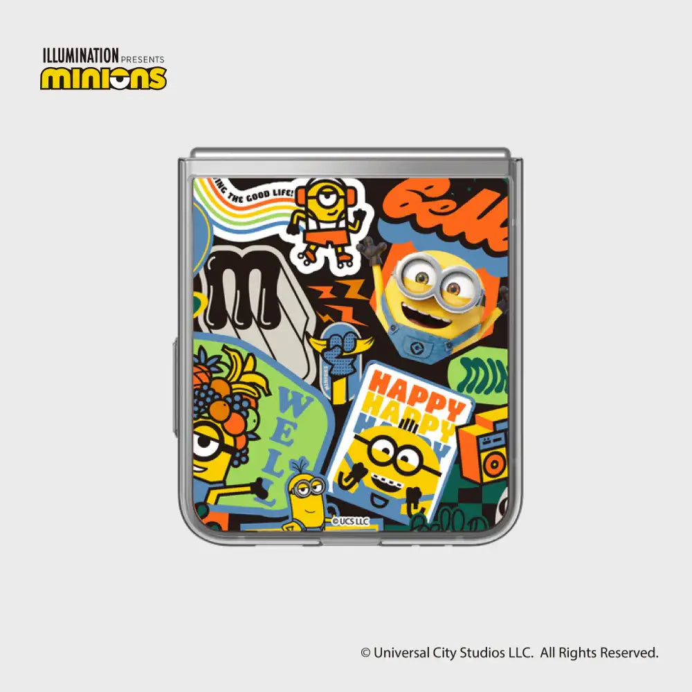 SLBS - Minions Flip Suit Card (Galaxy Z Flip6) - SLBS - flip suit card - Harumio