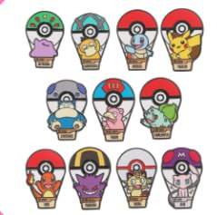 Pokemon X Lotte World - Balloon Ride Badge (Random) - Lotte World - Badge - Harumio