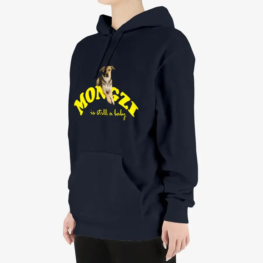 Useless Precious - Mongzi Baby Light Hooded Sweatshirt - Marpple Shop - Hooded sweatshirt - Harumio