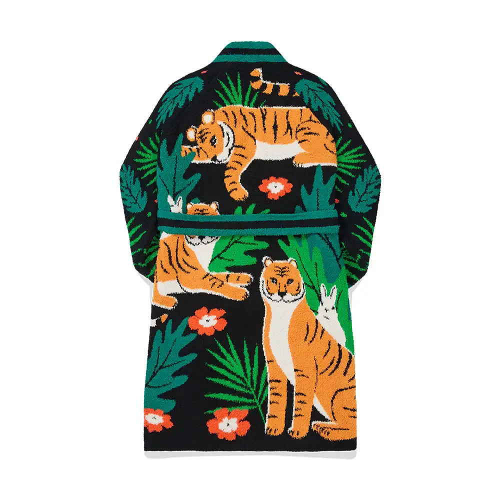 Wiggle Wiggle - Tiger Lounge Robe - Wiggle Wiggle - Robe - Harumio
