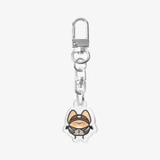 Ponimals - Baby Red Bat Poo Acrylic Keyring - Marpple Shop - Keyring - Harumio
