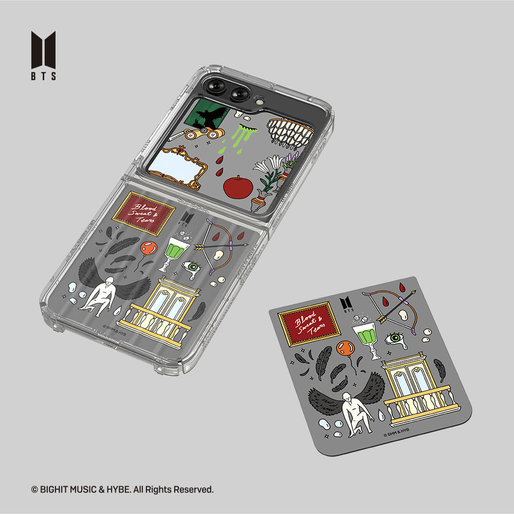 SLBS - BTS Music Theme Flip Suit Card Case Set (Blood Sweat & Tears)