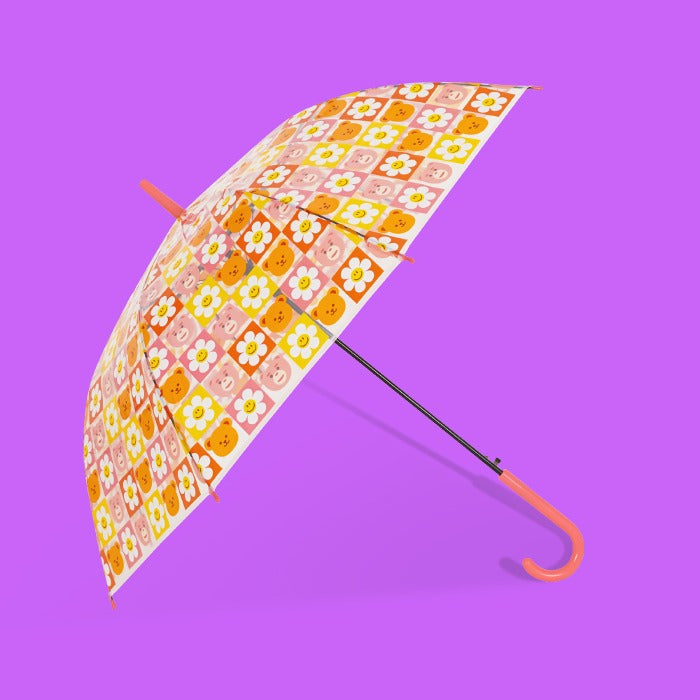 Wiggle Wiggle x Bellygom - Transparent Umbrella