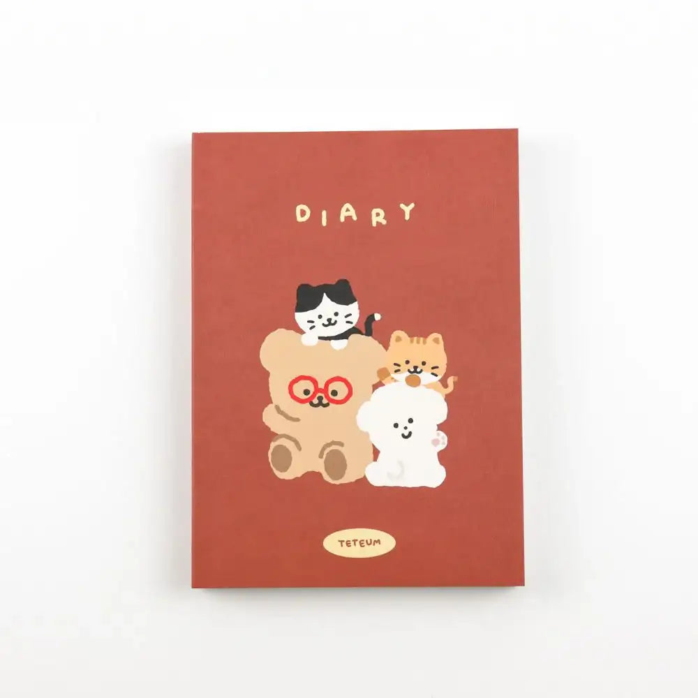 Teteum - Friends Diary - Teteum - Home & Living, Accessories - Harumio