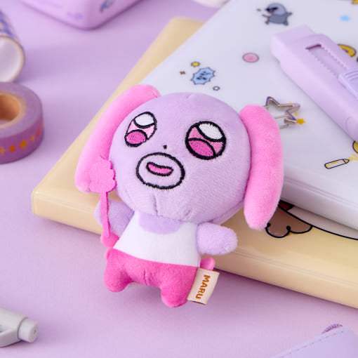 Maru Is a Puppy - Wooljjakpang Mini Doll Keyring - Webtoon Friends - Keyring - Harumio