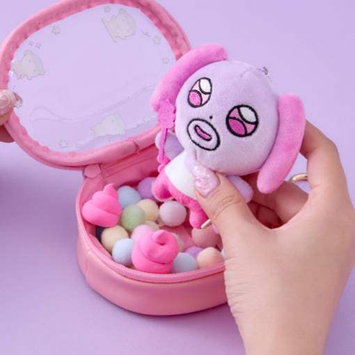 Maru Is a Puppy - Wooljjakpang Mini Doll Keyring - Webtoon Friends - Keyring - Harumio