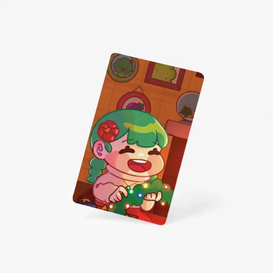 Ggumong - Girl Christmas Photocard - Marpple Shop - Photocard - Harumio