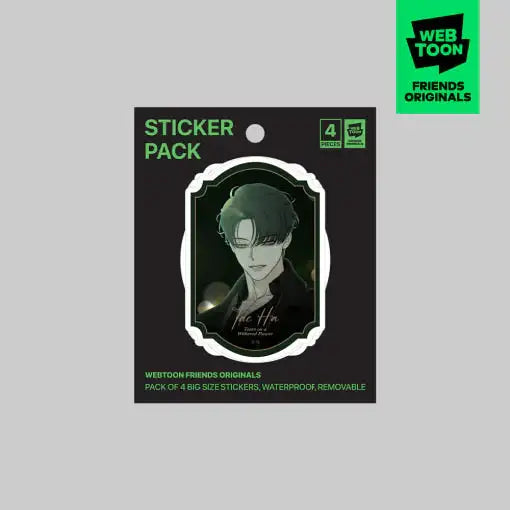 Tears on a Withered Flower - Sticker Pack - Webtoon Friends - Sticker - Harumio