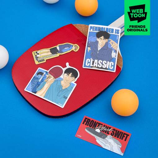 Penholder - Sticker Pack - Webtoon Friends - Sticker - Harumio