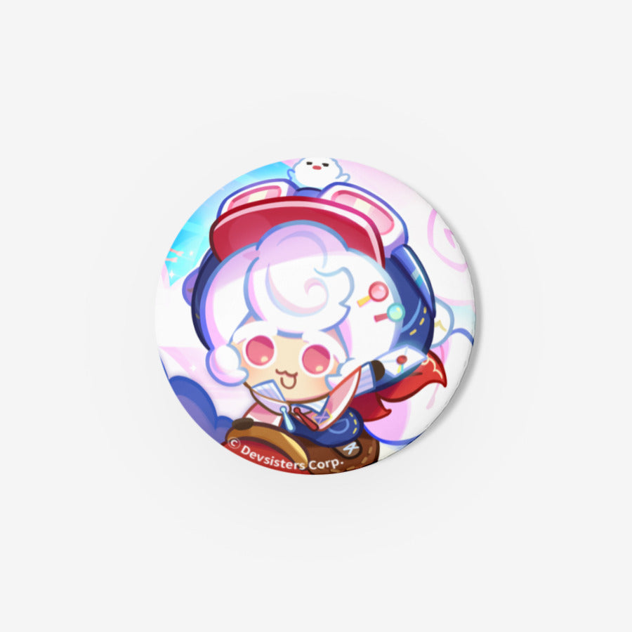 Cookie Run : Oven Break - Cream Ferret Cookie (Skin) Cookie Pin Button