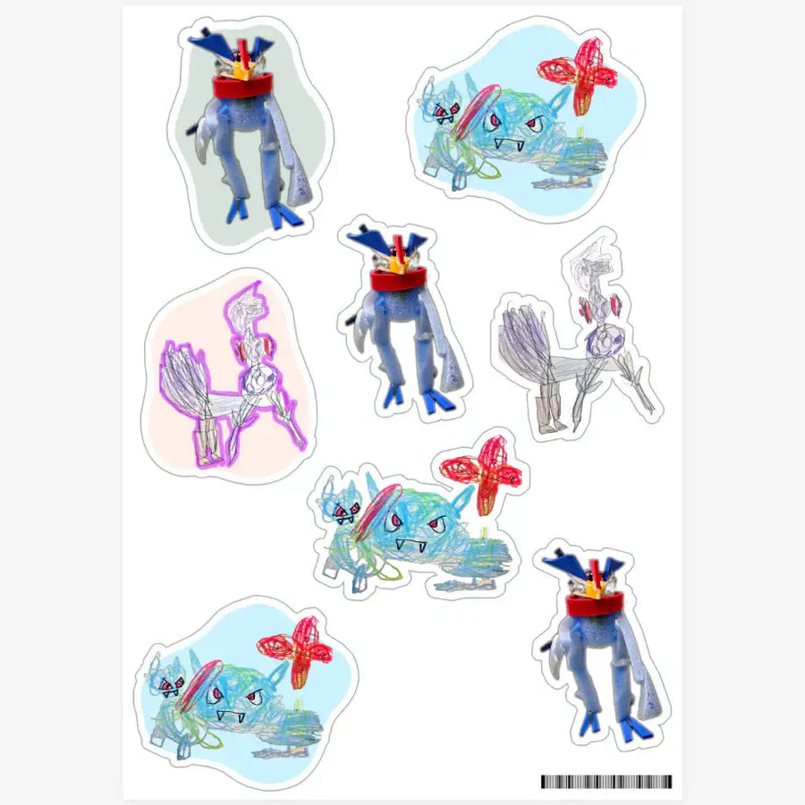 Ijoashop - Taerang Hand-Painted Stickers - Marpple Shop - Sticker - Harumio