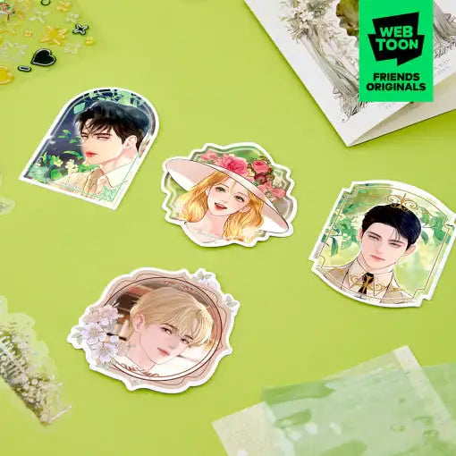 Cry, or Better Yet, Beg - Sticker Pack - Webtoon Friends - Sticker - Harumio