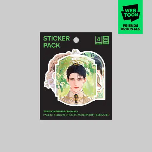 Cry, or Better Yet, Beg - Sticker Pack - Webtoon Friends - Sticker - Harumio