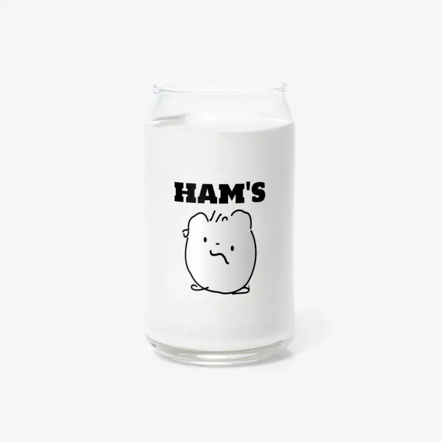 Hamss - Ham's Beer Can Cup - Marpple Shop - Glass Cup - Harumio