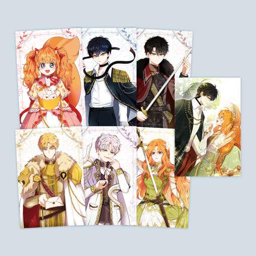 Baby Squirrel is Good at Everything - Postcard Set Vol.2 - Daon Webtoon Store - Postcards - Harumio