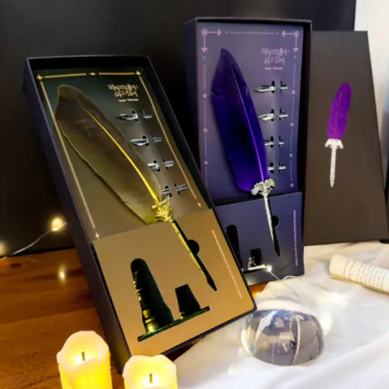 Your Throne - Quill Set - Webtoon Friends - Stationery, Accessories - Harumio
